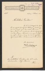 k.k. naturhistorisches Hofmuseum, Intendanzakten 1885-1896 (Hauer), Aktenzahl Z.131/1894, Seite 1